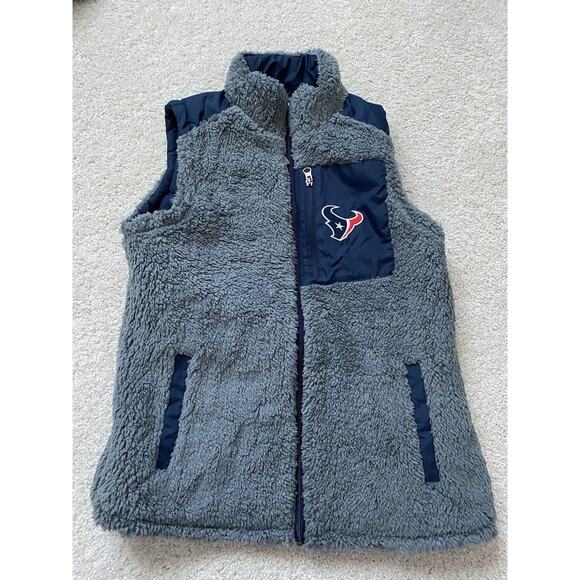 NFL Women's Reversible Vest Houston Texans Blue Red /Grey XS A383874 NEW - Picture 8 of 15